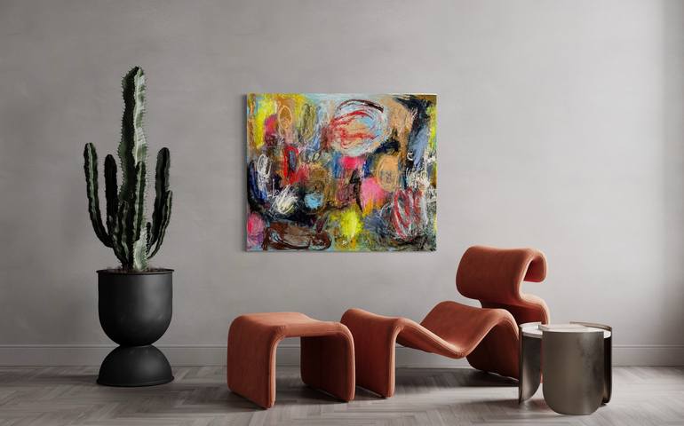 Original Abstract Painting by Reily Niitav