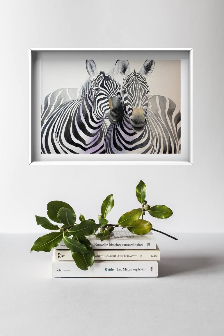 Original Realism Animal Painting by Lucia Kasardova