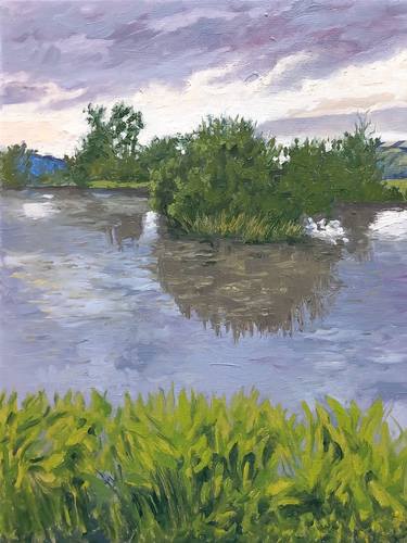 Original Impressionism Landscape Paintings by Steffan Johnson
