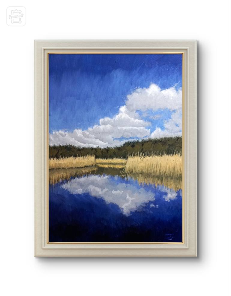 Original Impressionism Nature Painting by Steffan Johnson