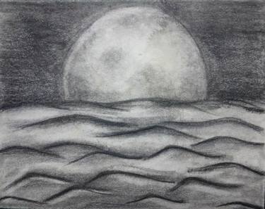 Original Black & White Landscape Drawings by Sundas Abbasi