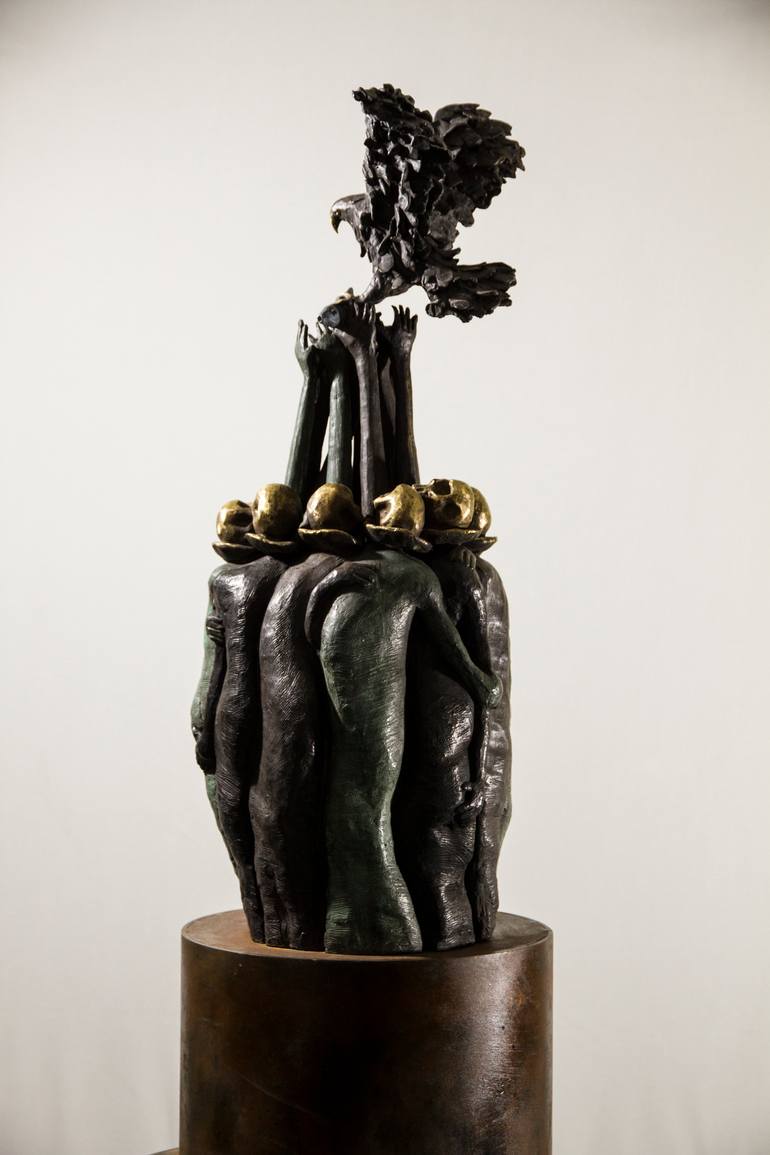 Original Expressionism People Sculpture by Pablo Maire