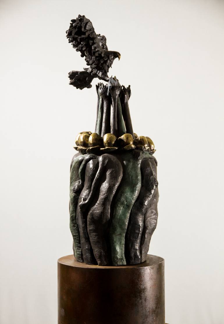 Original Expressionism People Sculpture by Pablo Maire