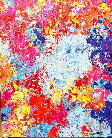 Original Abstract Paintings by Nicole Azoulay