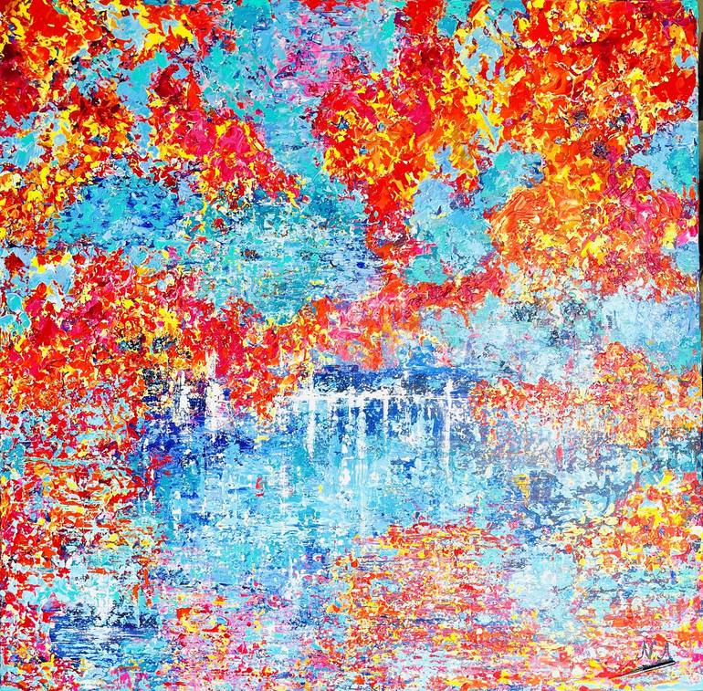 Print of Abstract Paintings by Nicole Azoulay