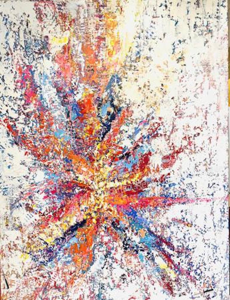 Original Abstract Paintings by Nicole Azoulay