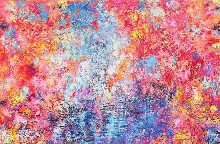 Original Abstract Paintings by Nicole Azoulay