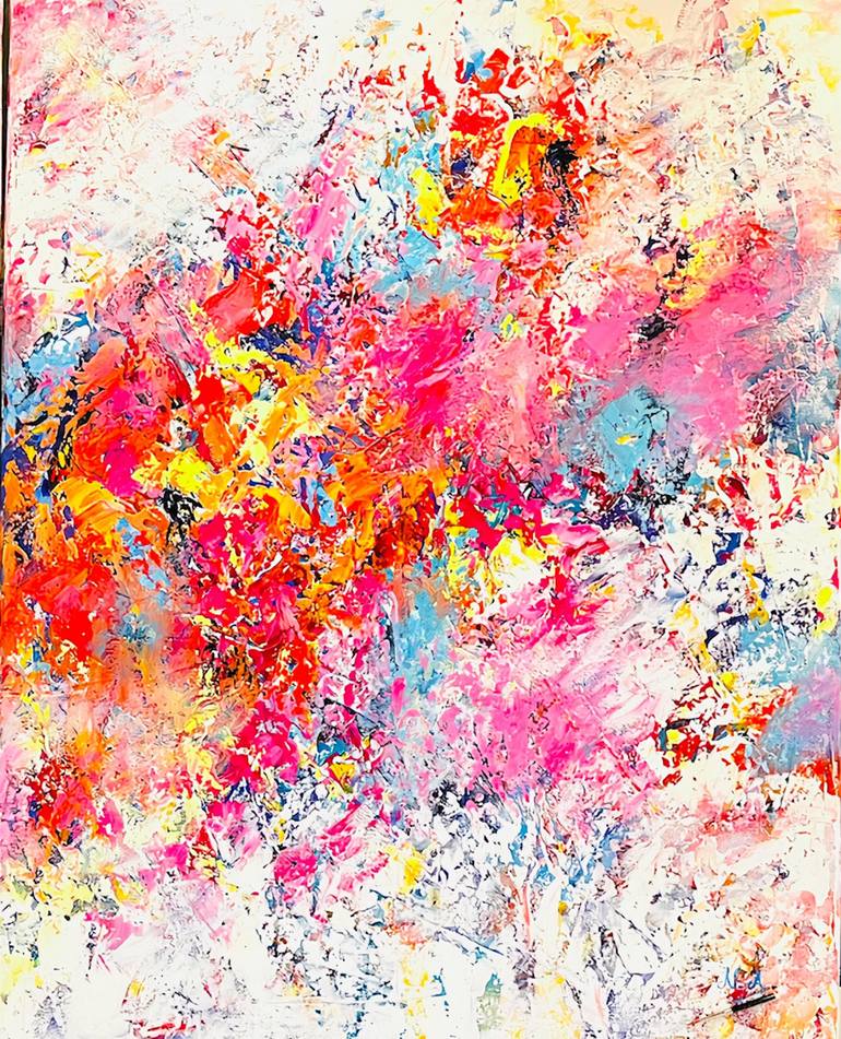 Print of Abstract Paintings by Nicole Azoulay