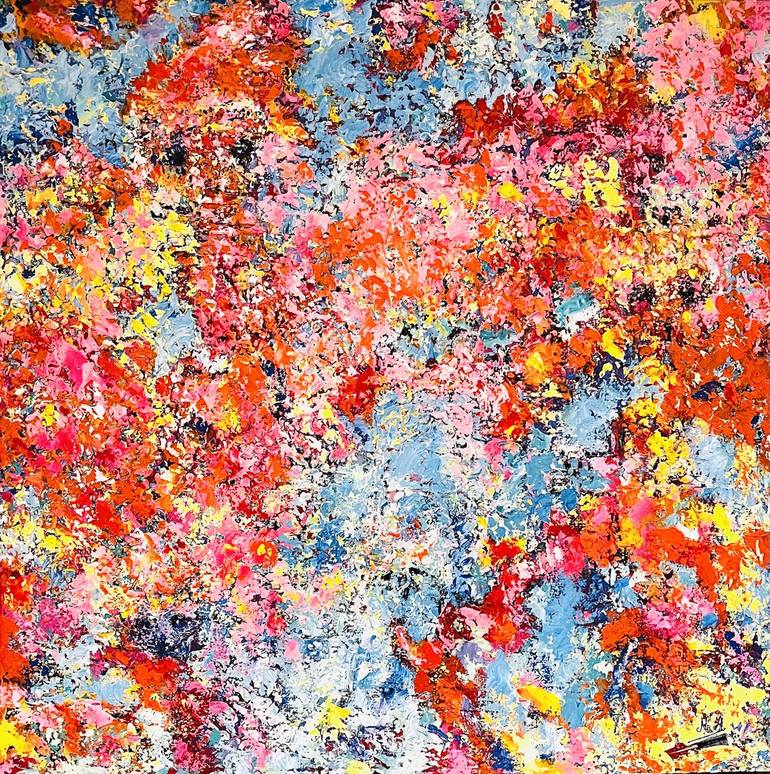 Original Abstract Paintings by Nicole Azoulay