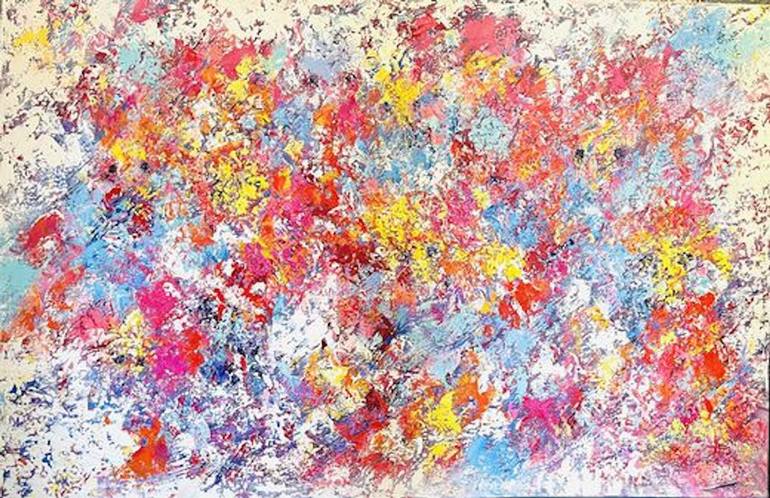 Original Abstract Paintings by Nicole Azoulay