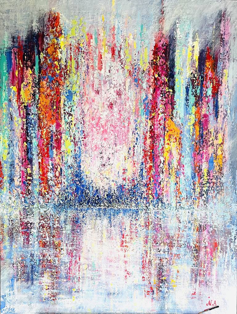 Print of Abstract Paintings by Nicole Azoulay