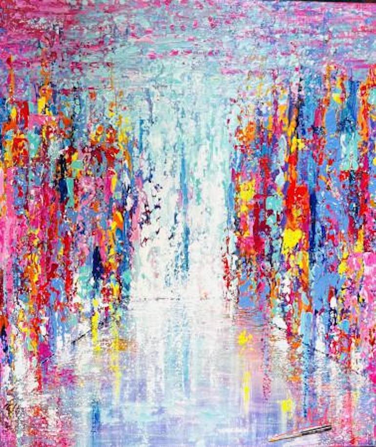 Print of Abstract Paintings by Nicole Azoulay