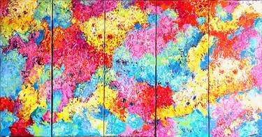 Original Abstract Paintings by Nicole Azoulay