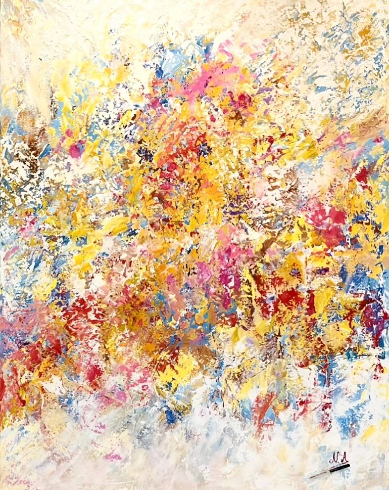 Print of Abstract Paintings by Nicole Azoulay