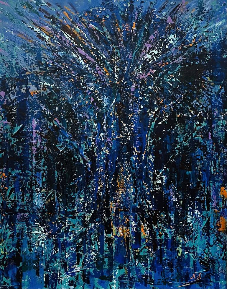 Original Abstract Paintings by Nicole Azoulay