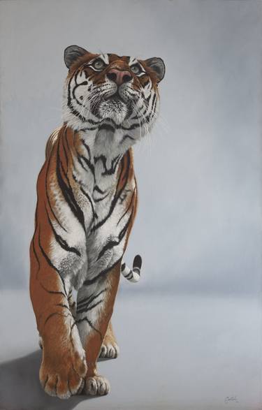 Original Realism Animal Paintings by cristian gastelo