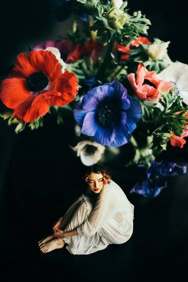 Original Art Deco Floral Photography by Zhanna Semenova