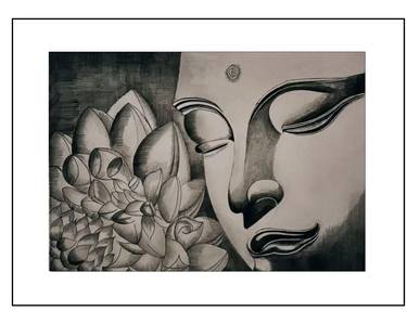 Original Black & White Classical Mythology Drawings by Sampita Sen
