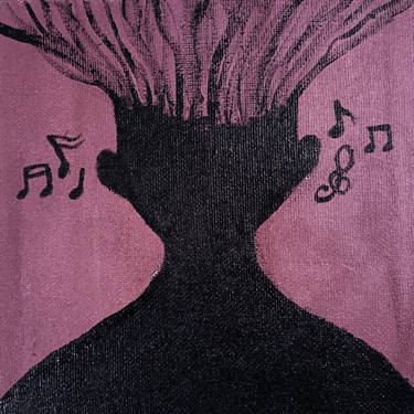 Original Abstract Music Paintings by Nakhwah Hafiya