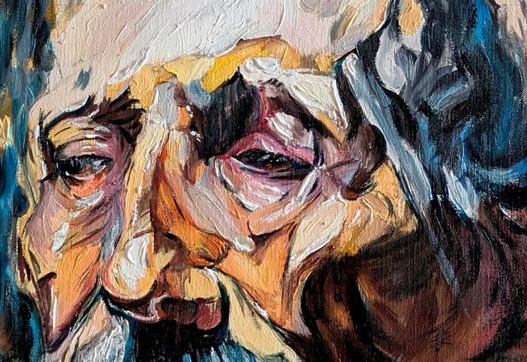 Original Contemporary People Painting by Félix Rubio