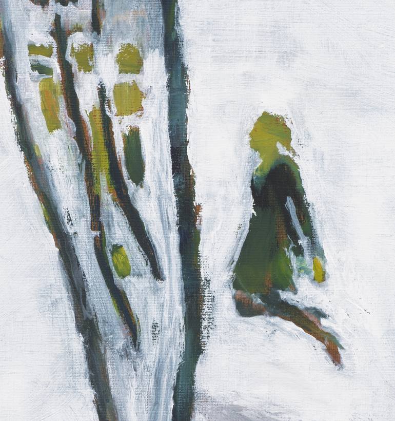 Original Abstract Women Painting by Wouter Verburgt