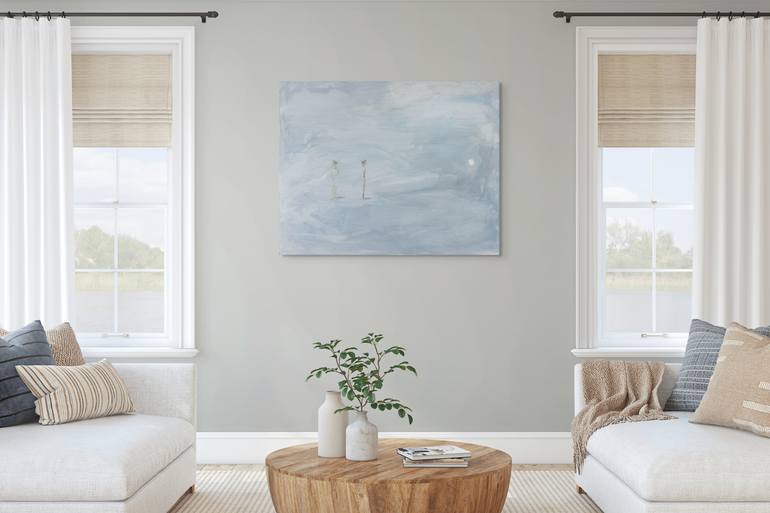 Original Abstract People Painting by Wouter Verburgt