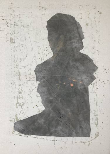 Original Abstract Women Mixed Media by Wouter Verburgt