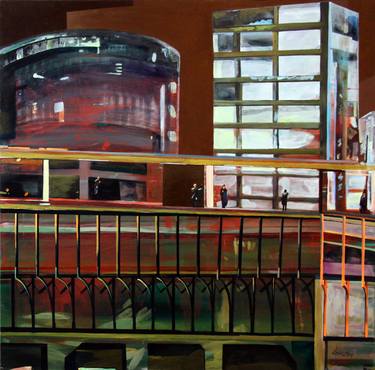 Original Fine Art Architecture Paintings by Kaliya Ka