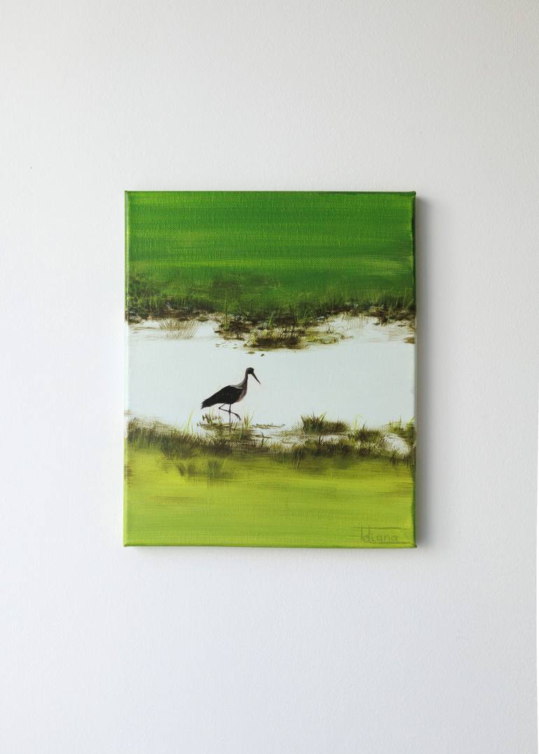 Original Symbolism Nature Painting by Tania Noe