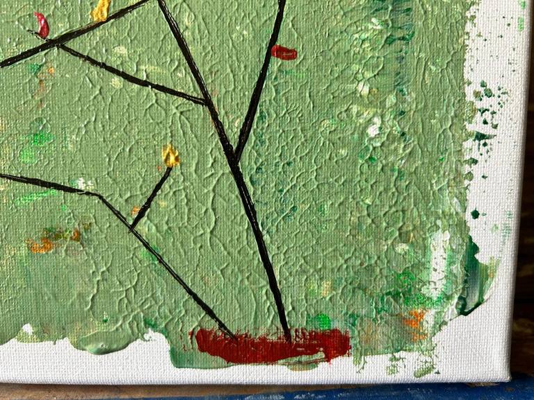 Original Abstract Expressionism Still Life Drawing by Masatro Art
