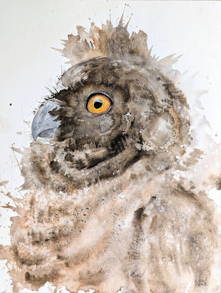 Original Contemporary Animal Painting by Anna Tarasenko