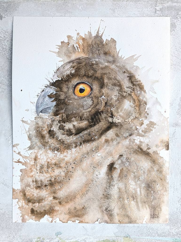Original Contemporary Animal Painting by Anna Tarasenko