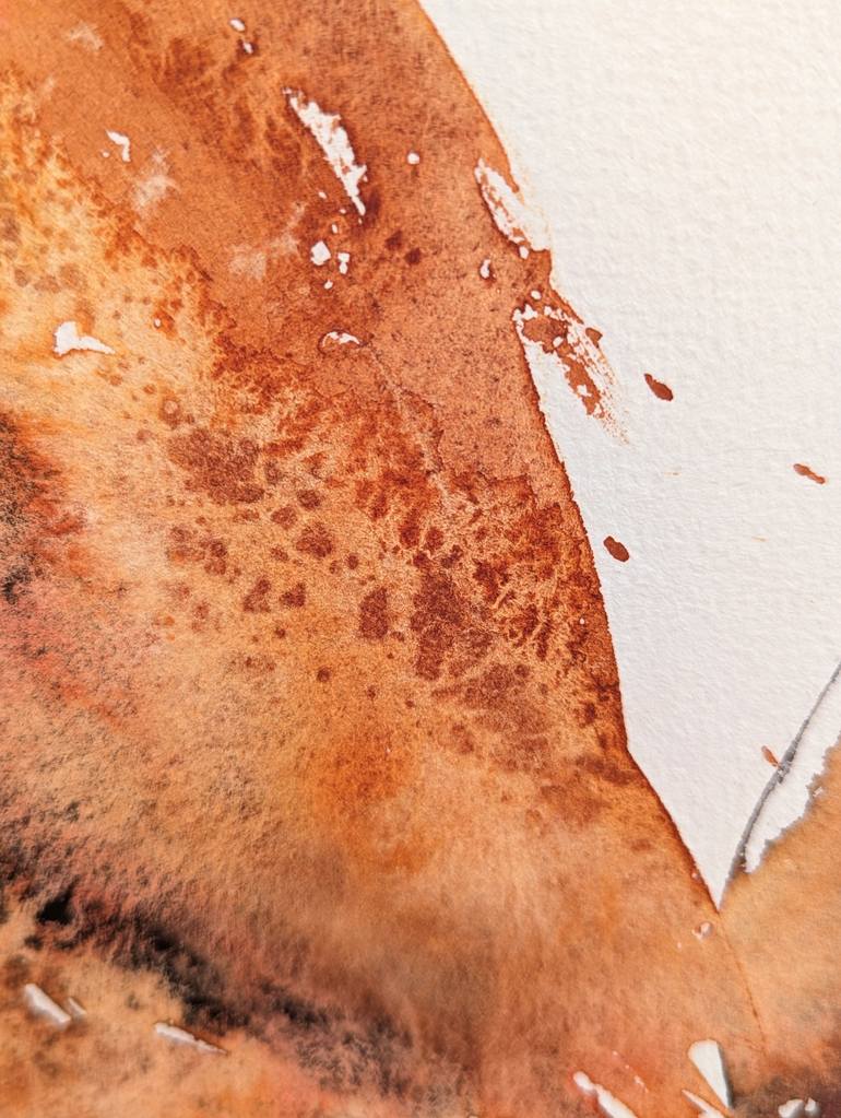 Original Expressionism Animal Painting by Anna Tarasenko