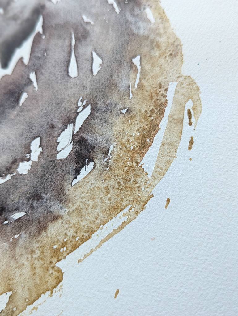Original Expressionism Animal Painting by Anna Tarasenko