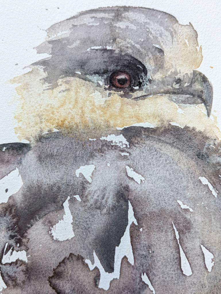 Original Expressionism Animal Painting by Anna Tarasenko
