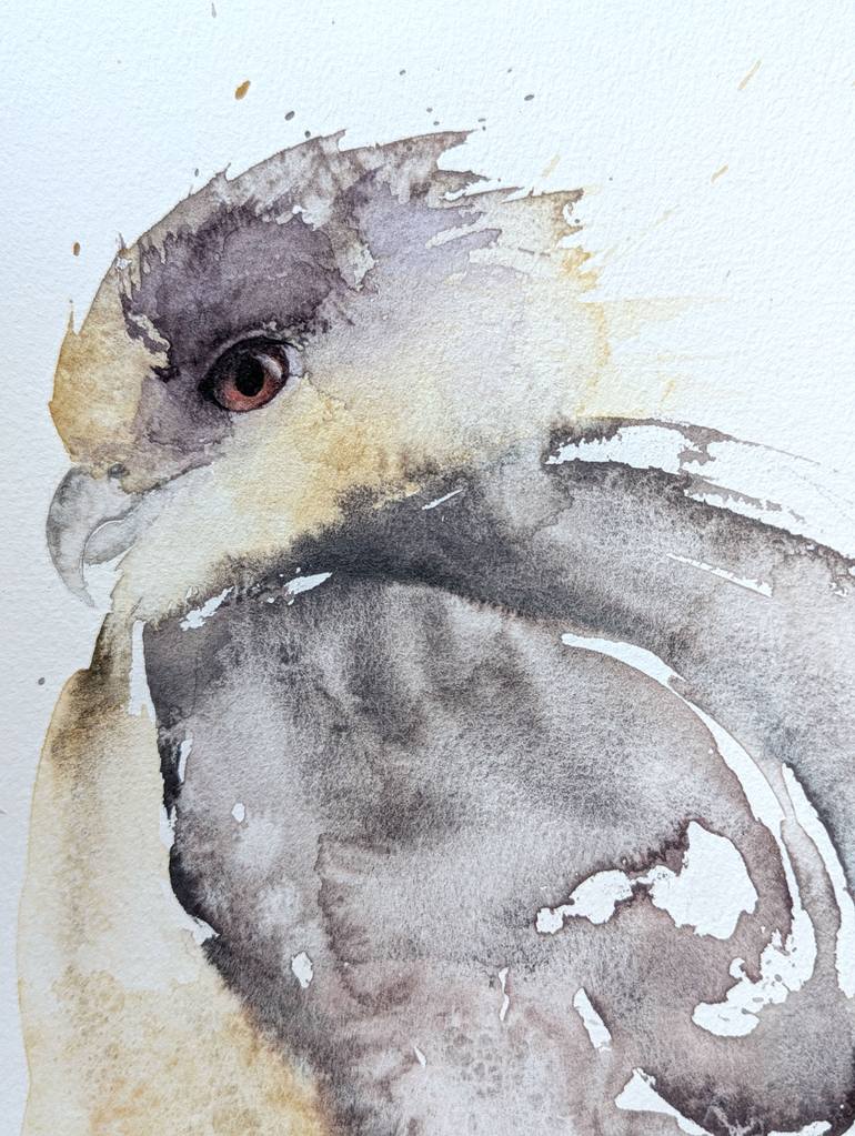 Original Expressionism Animal Painting by Anna Tarasenko