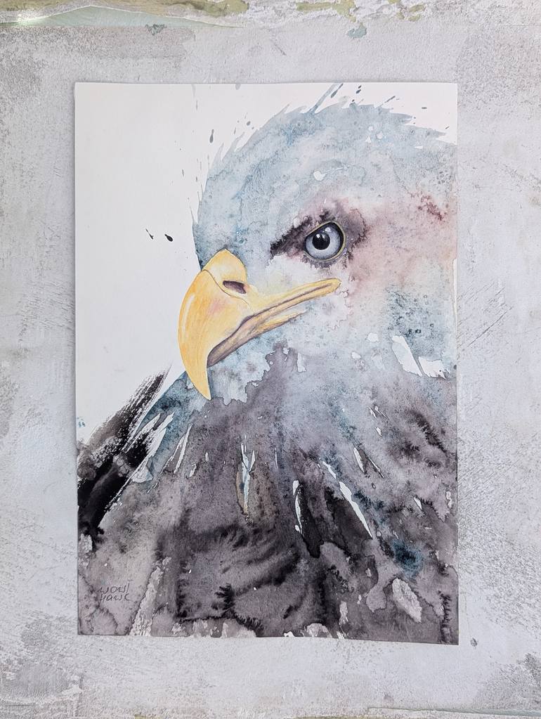 Original Abstract Animal Painting by Anna Tarasenko