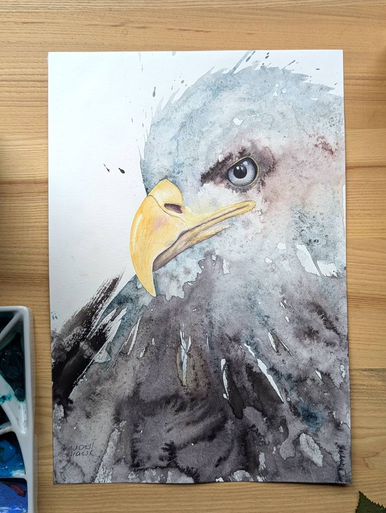 Original Abstract Animal Painting by Anna Tarasenko