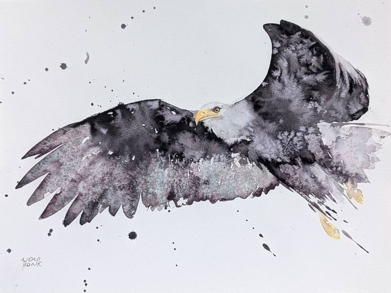 Original Abstract Animal Painting by Anna Tarasenko