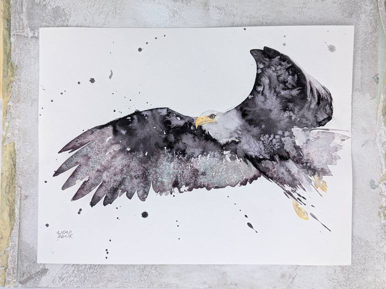 Original Abstract Animal Painting by Anna Tarasenko