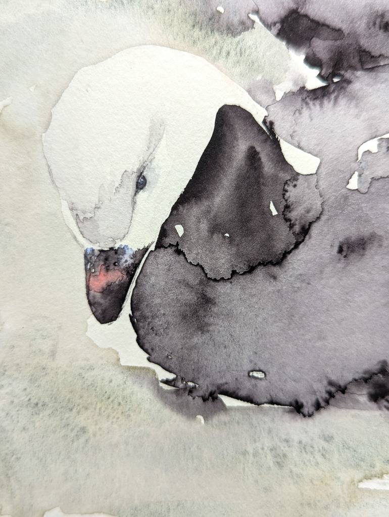 Original Abstract Animal Painting by Anna Tarasenko