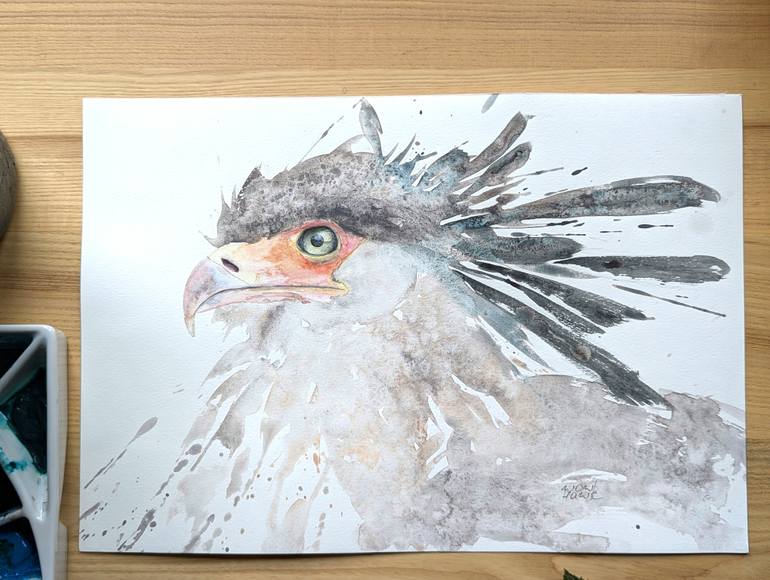 Original Abstract Animal Painting by Anna Tarasenko