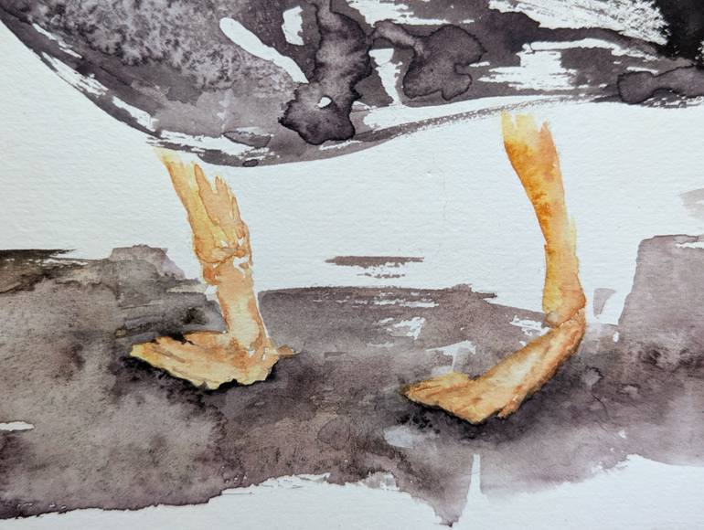 Original Abstract Animal Painting by Anna Tarasenko