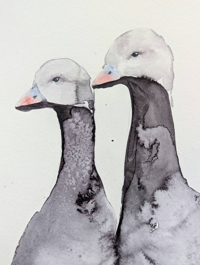 Original Abstract Animal Painting by Anna Tarasenko