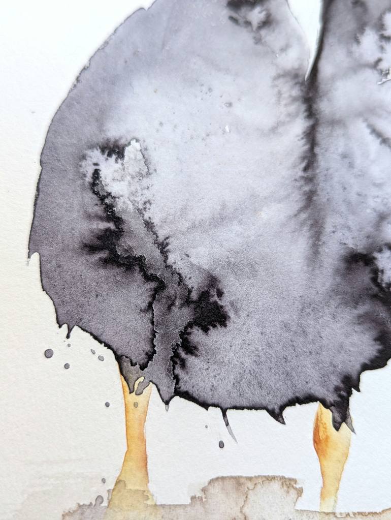 Original Abstract Animal Painting by Anna Tarasenko