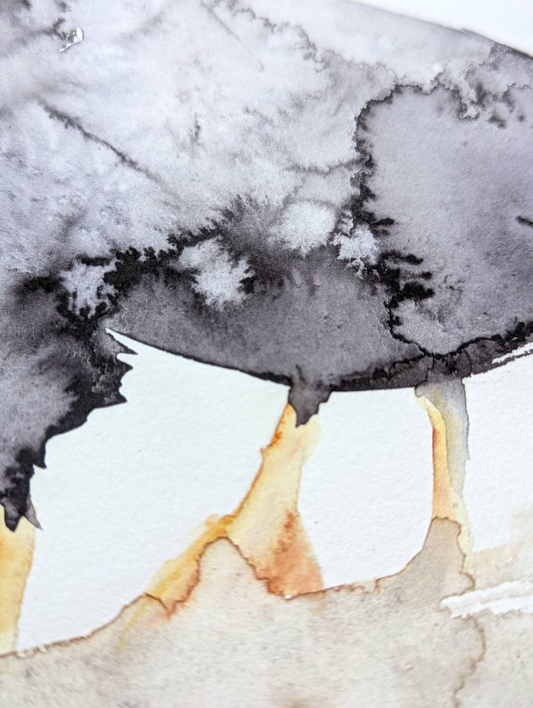 Original Abstract Animal Painting by Anna Tarasenko