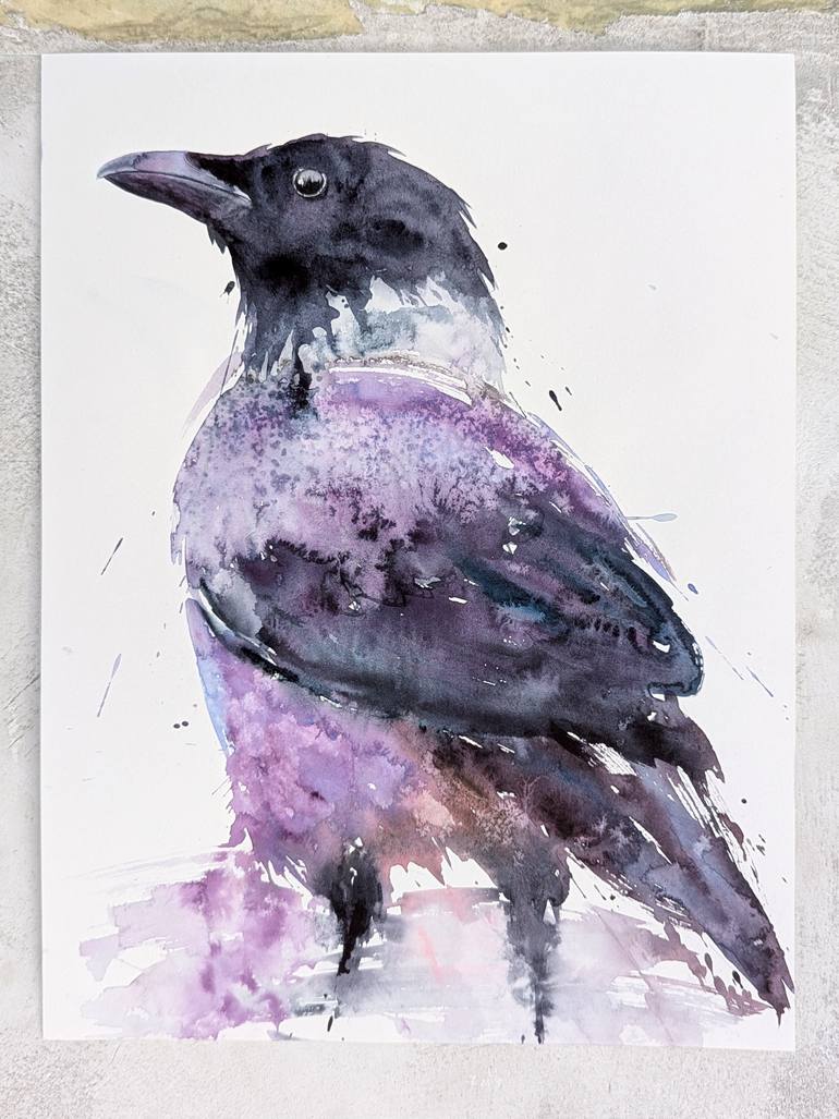 Original Abstract Animal Painting by Anna Tarasenko