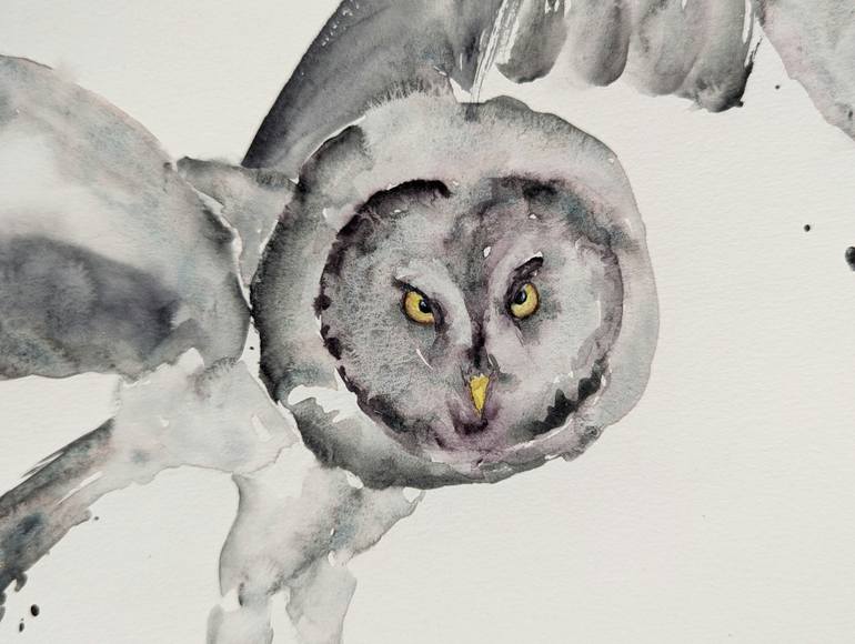 Original Abstract Animal Painting by Anna Tarasenko