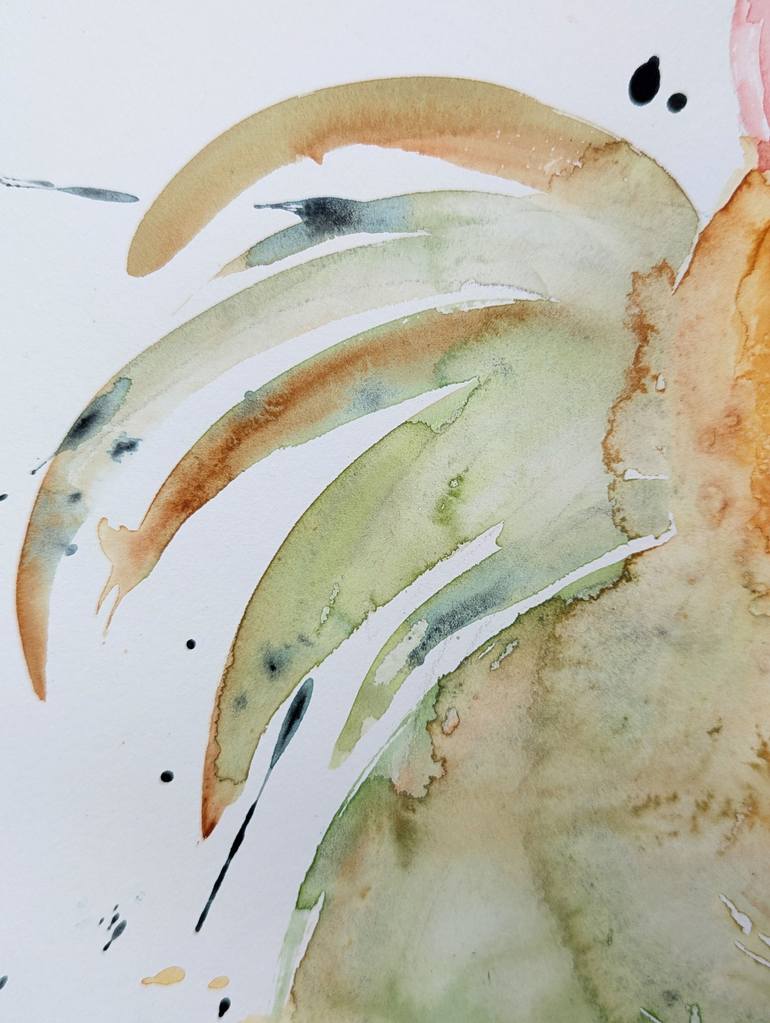 Original Abstract Animal Painting by Anna Tarasenko