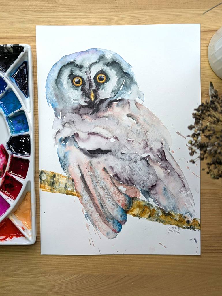Original Realism Animal Painting by Anna Tarasenko